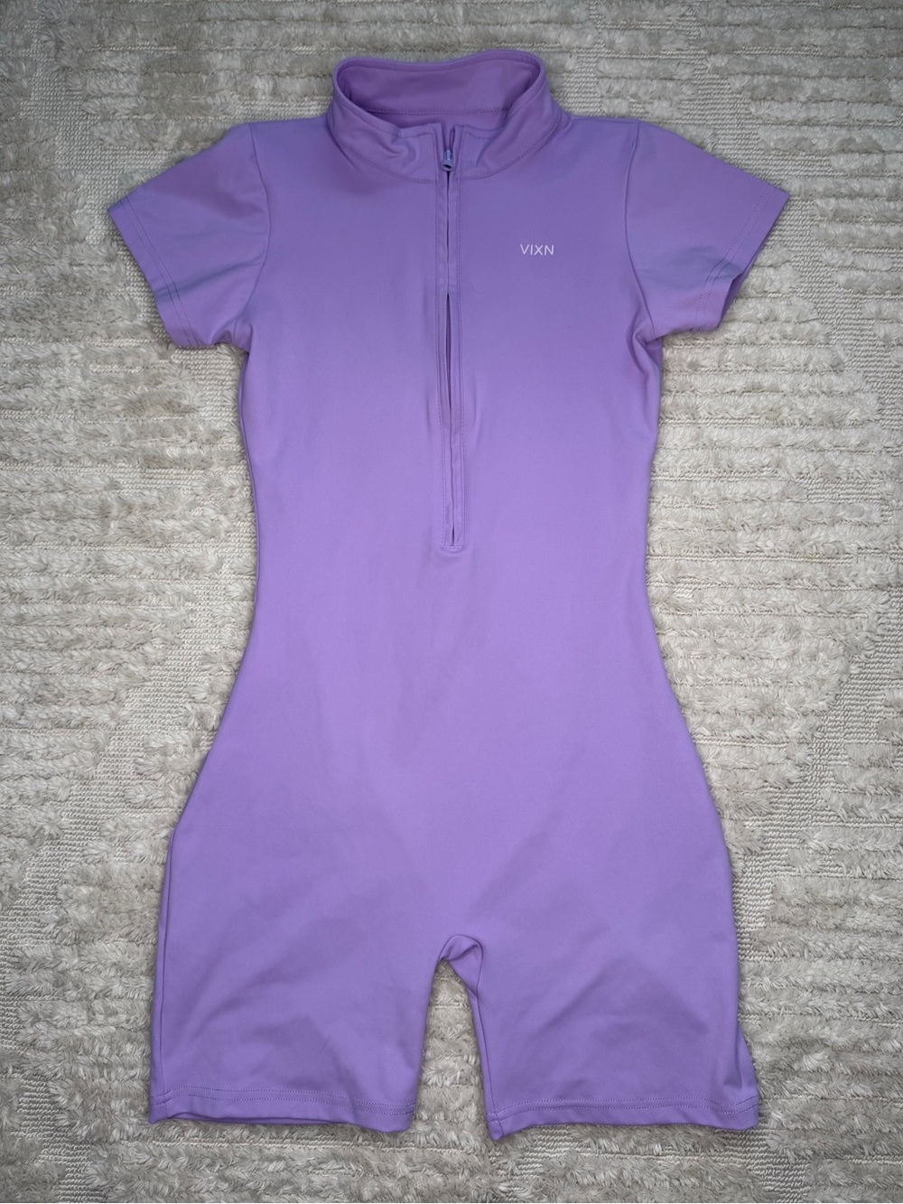 Vixen Empower Pastel Lilac Unitard Gym Onesie - Size M
